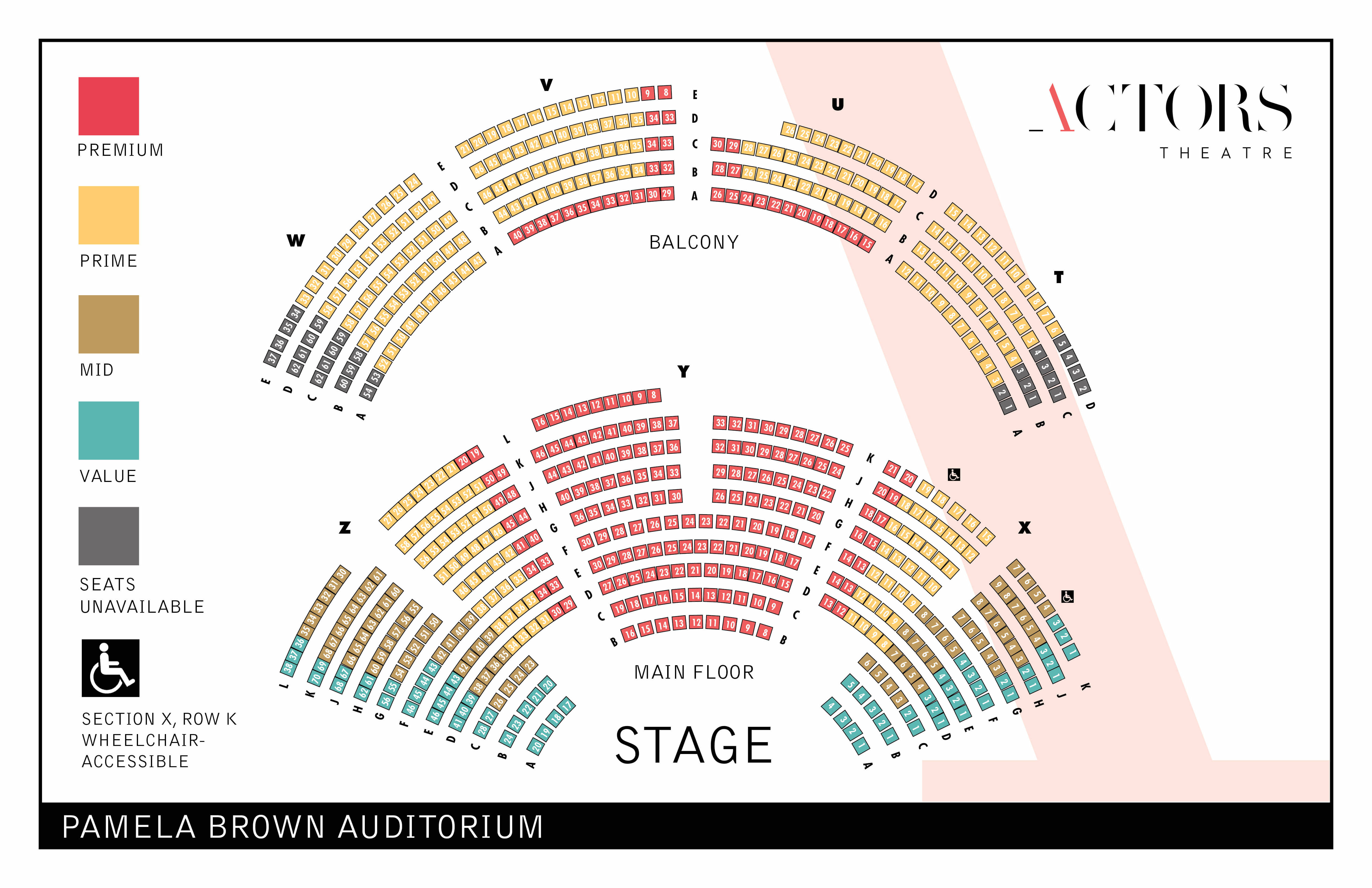 Actors Theatre Seating Chart