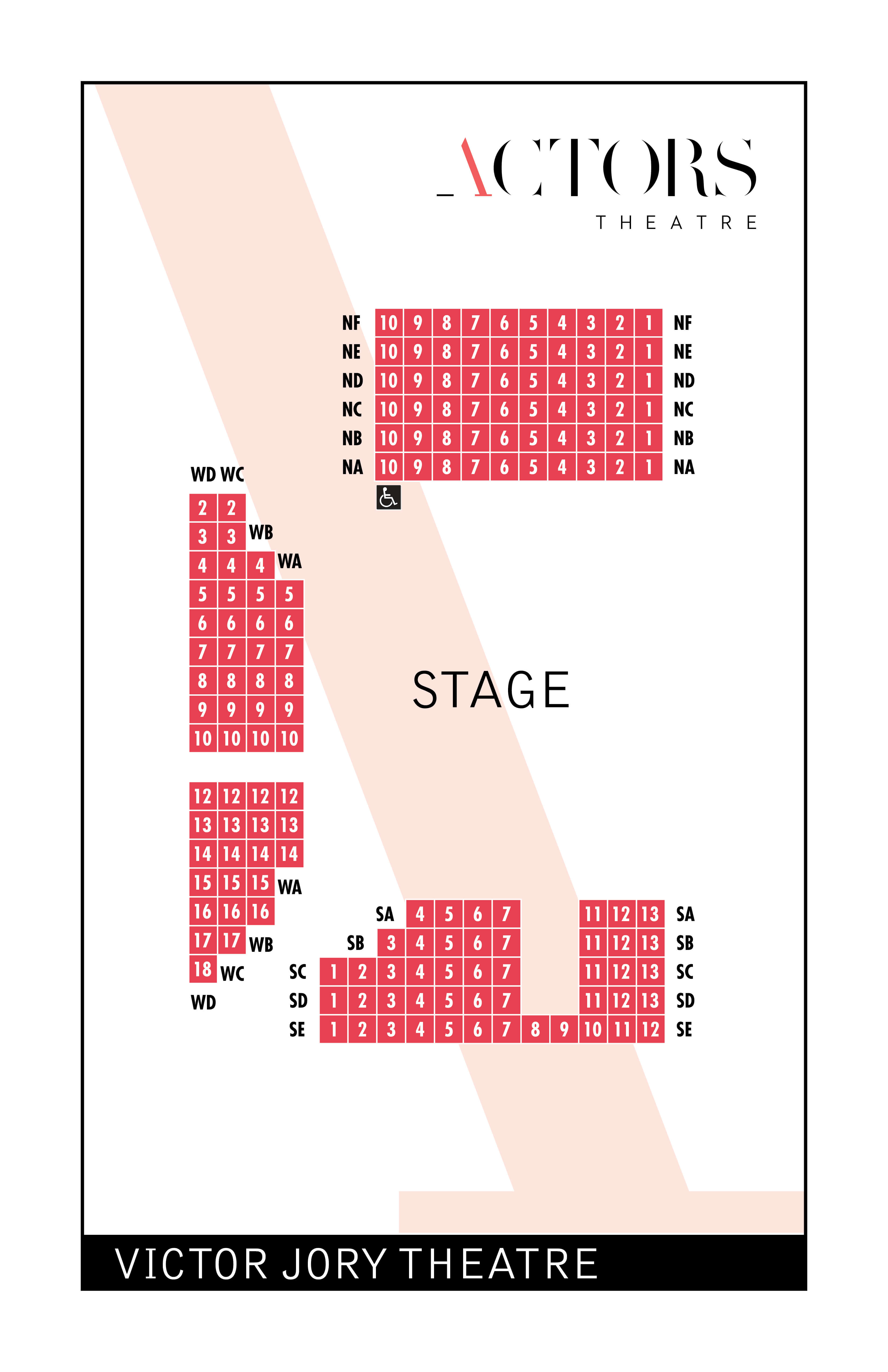 Victory Theater Seating Chart