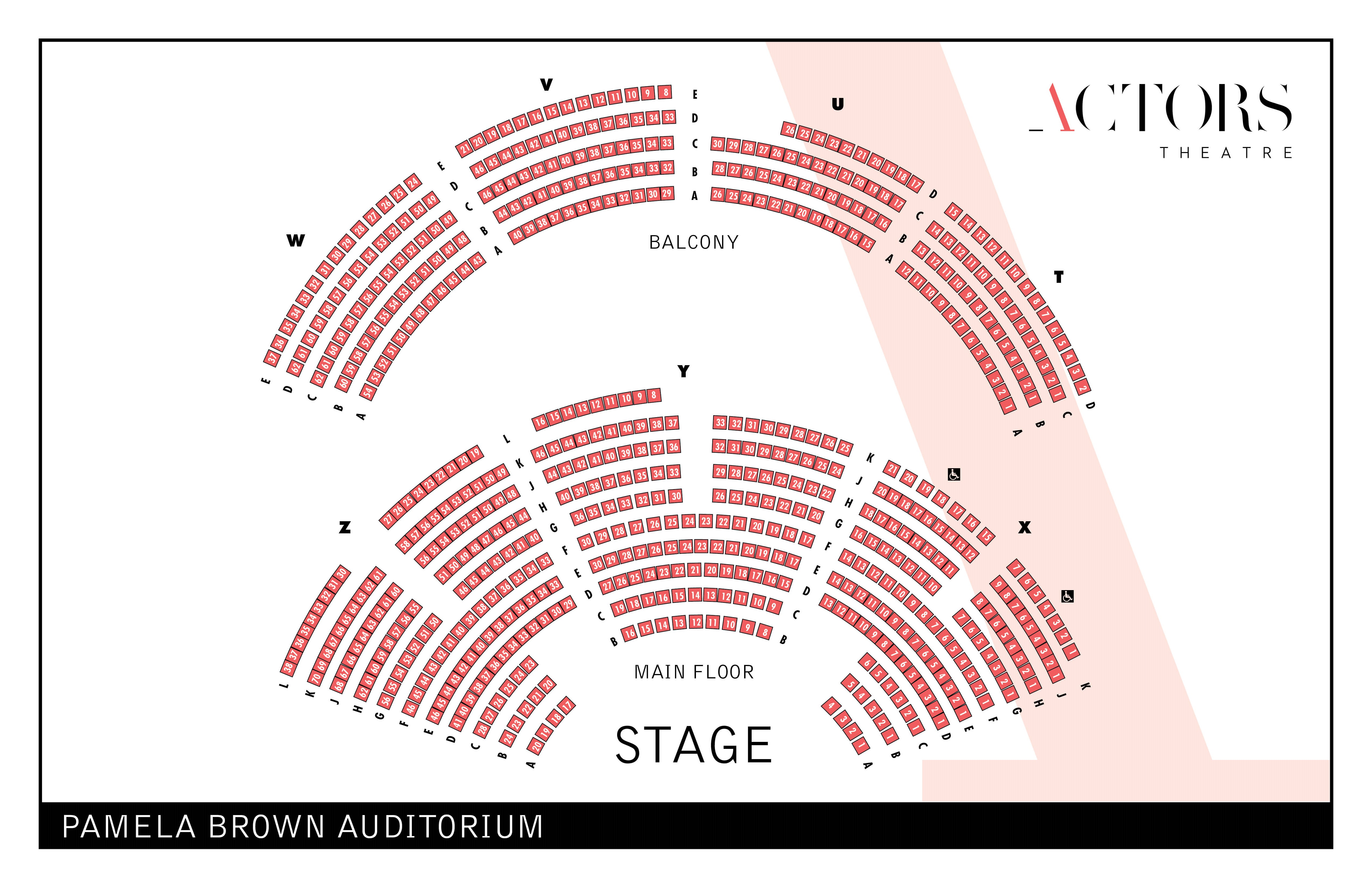 Limelight Theater Seating Chart